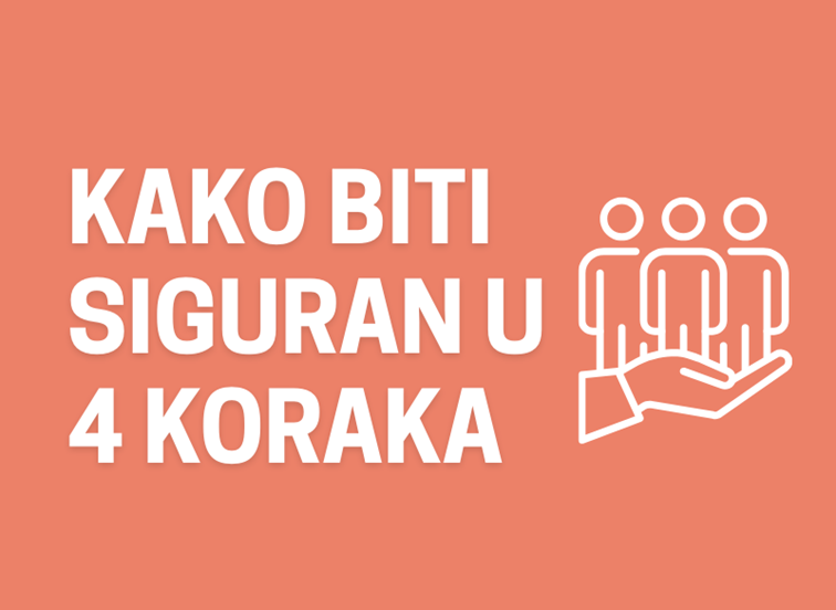Kako biti siguran u 4 koraka